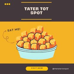 A thumbnail detailing what tater tot spot is about.